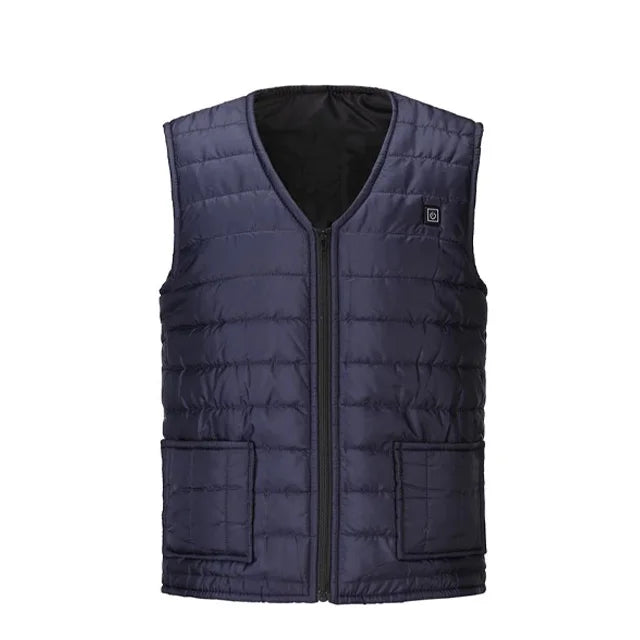 Gilet Chauffant Col V