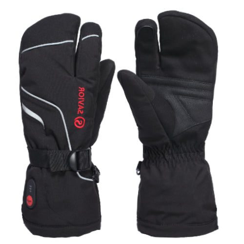 Gants Chauffants Ski Noirs