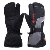 Gants Chauffants Ski Gris