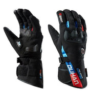 Gants Chauffants Moto Bleu