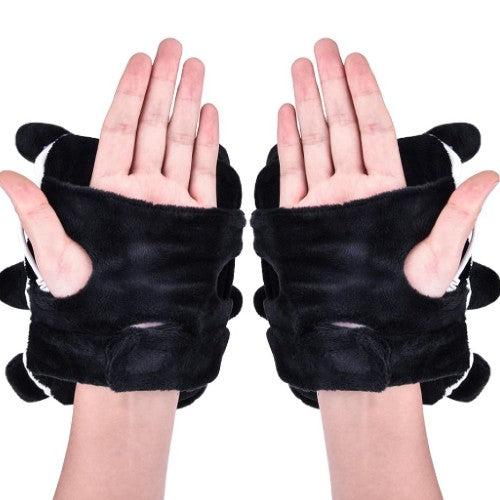 Gants Chauffants Tête De Panda