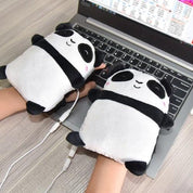 Gants Chauffants Tête De Panda