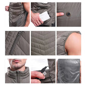 Gilet Chauffant Chasse