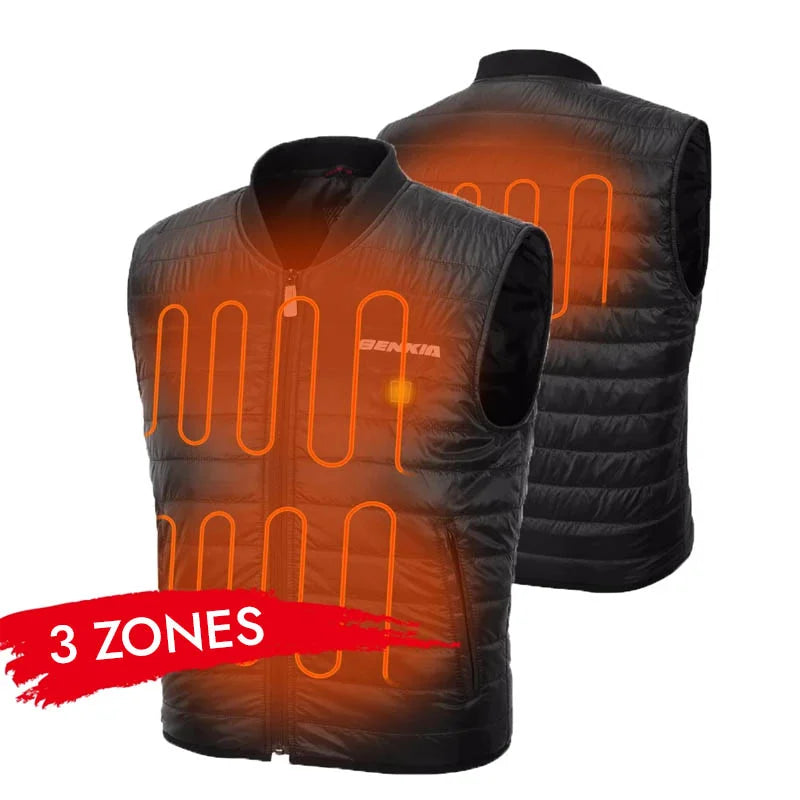 Gilet De Moto Chauffant