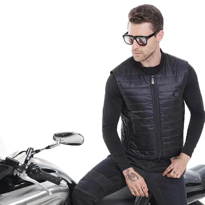 Gilet De Moto Chauffant