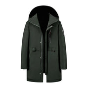 Manteau Chauffant Homme Mi-Long