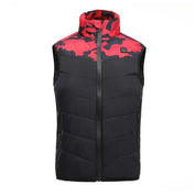 Veste Chauffante Enfant Camouflage Militaire Rouge